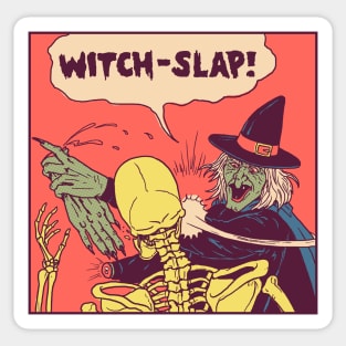 Witch-Slap Sticker